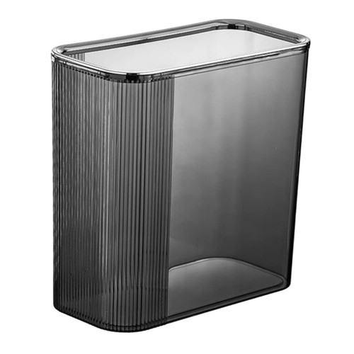 SOESFOUFU Garbage Can 3 Gallon Trash Can Paper Waste Basket Waste Paper Baskets Stainless Steel Trash Can Slim Waste Containers Plastic Bedroom The Pet Office Small Trash Can Good Looking