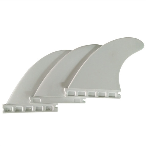 Lifyn2 Surfing Fins Surfboard Plastic Tail Rudder Professional Surfing Accessories Fin Surfboard Fin Surfing Tail Fin G5 (Color : White, Size : G5)