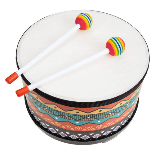 Hand Drum Kids Drum Set Kids Drum Set Kids Early Educational Musical Toy Hand Drum Percussion Tom Drum India Drum Music Drum Percussion Drum Musical Toy with 2 Mallets Floor Tom Drum 10 Inch