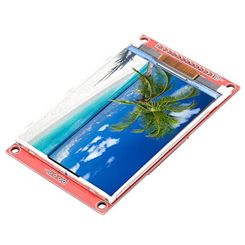 LCD Display Module, 3.2 inch 240320 TFT LCD Display Module 4-Wire SPI TFT LCD Touch Screen with SD Card Cage,TFT Display Module (Without Touch)