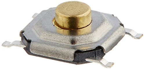 Uxcell Momentary 4 Pins SMD Tact Tactile Micro Switches, 4 x 4 x 2mm