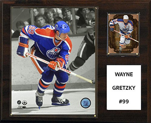 C&I Collectables NHL Edmonton Oilers Wayne Gretzky Player Plaque, 12"x15"