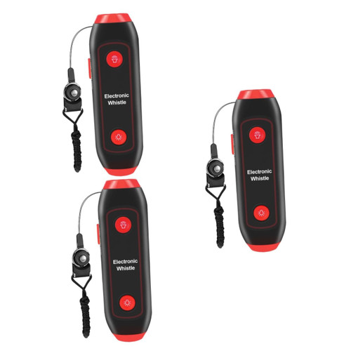 Toddmomy 3pcs 3 Electronic Whistle Emergency Whistle pet Training Whistle Safety Whistle Basketball Referee Whistle Coaching Whistle Whistle Battery Operated Whistle abs Handheld