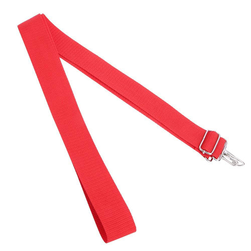 Red African Djembe Shoulder Strap Hand Drum Shoulder Strap with Metal Hook for African Djembe Hand Drum Snare Drum
