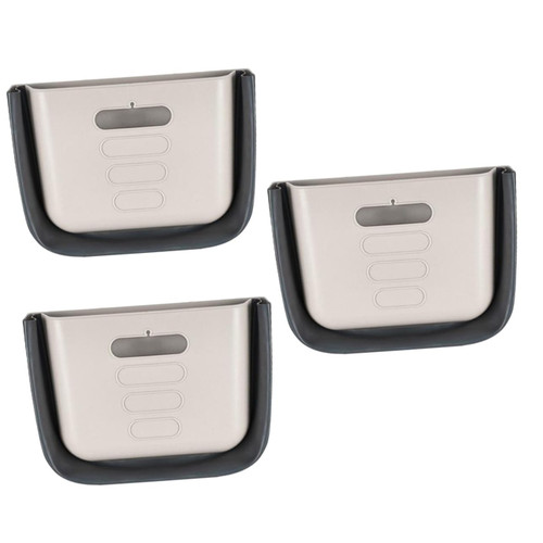 3pcs Kitchen Hanging Trash Can Car Garbage Can Hanging Trash Bin Trashcan for Car Cabinet Trash Can Cabinet Door Trash Rack Auto Trash Can Collapsible Trash Bin Wall Hanging Fold