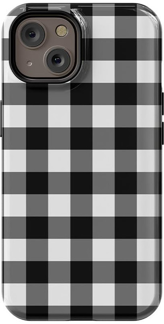 Casely Essential Case Compatible with iPhone 14 | Compatible with MagSafe | Check Me Out | Checkerboard Case