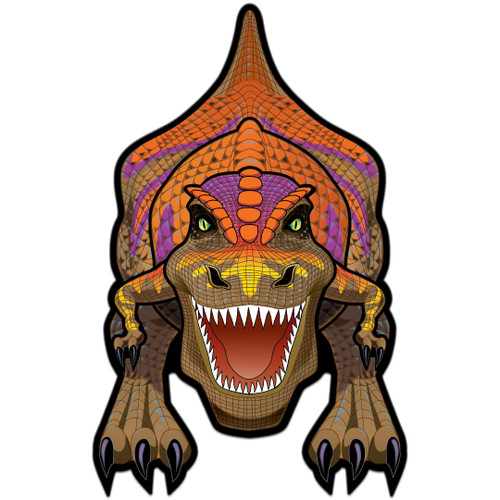 WindNSun Supersized T-Rex Ripstop Nylon Dinosaur Kite, 54 Inches Tall WindNSun Supersized T-Rex Ripstop Nylon Dinosaur Kite, 54 Inches Tall