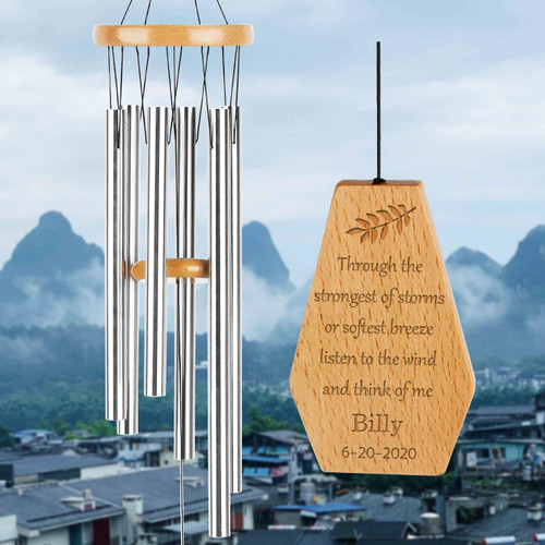 Personalized Wind Chimes Memorial, Customized Wind Chimes, Memorial Wind Chime, Sympathy Wind Chimes, Wind Chimes for Outside, Wind Chime for Loss of Loved One, in Memory of Loved One Personalized Wind Chimes Memorial, Customized Wind Chimes, Memorial Wind Chime, Sympathy Wind Chimes, Wind Chimes for Outside, Wind Chime for Loss of Loved One, in Memory of Loved One
