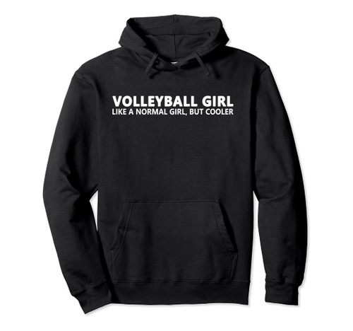 Funny Volleyball Daughter Volleyball Girl Pullover Hoodie Funny Volleyball Daughter Volleyball Girl Pullover Hoodie