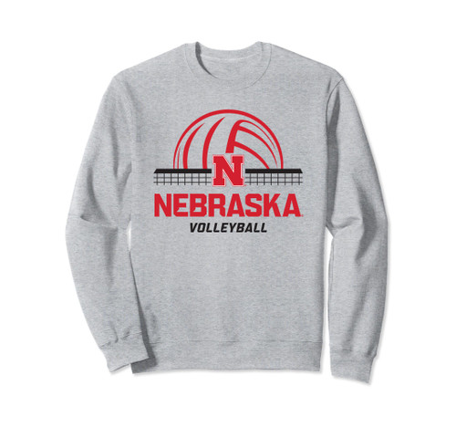 Nebraska Cornhuskers Volleyball Smash Officially Licensed Sweatshirt Nebraska Cornhuskers Volleyball Smash Officially Licensed Sweatshirt