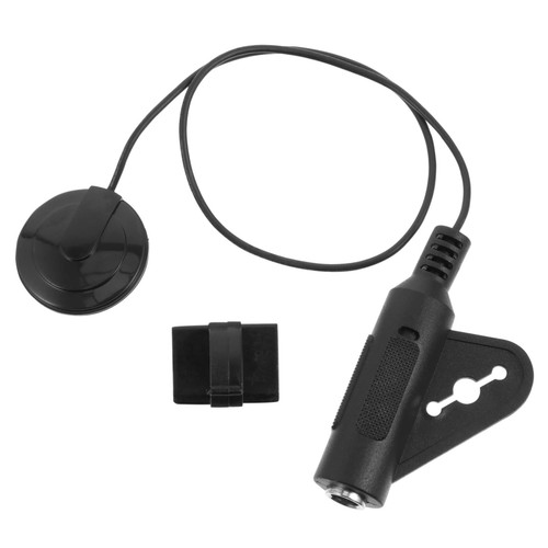 Abaodam Log Patch Musical Instrument Accessory Acoustic Guitar Pickup Transducer Pickup for Guitar Pickup for Mandolin Ukulele Pickup Piezo Contact Pickup Harp Guitar Microphone Abs Violin