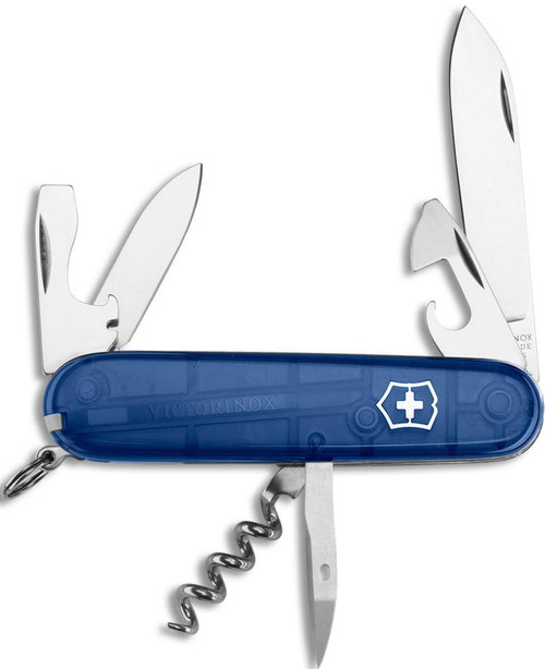 Victorinox Swiss Army Spartan Translucent Pocket Knife (Sapphire)