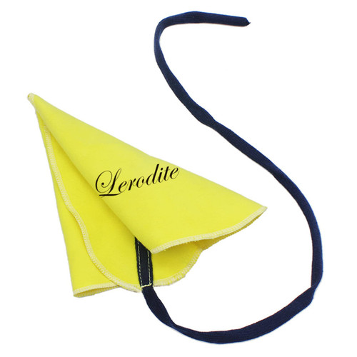 Lerodite Cleaning Cloth Swab for Inside Tube Suitable for Clarinet Piccolo Flute Sax Saxophone (Yellow)