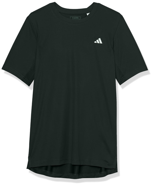 adidas Boys' Club Tennis T-Shirt, Black, X-Small