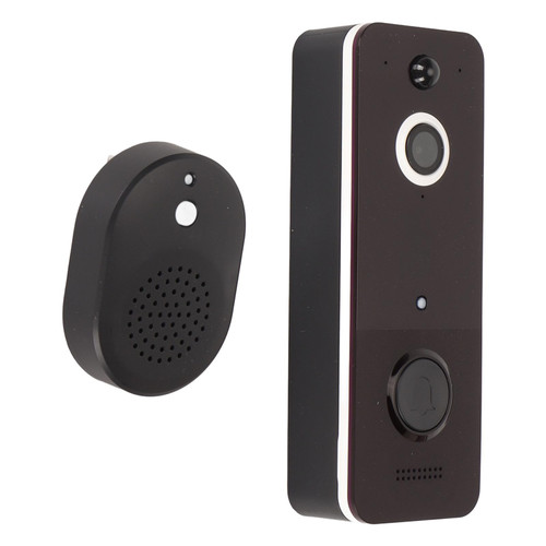 Video Doorbell Camera, HD Night Vision WiFi Video Doorbell Easy Install for Office
