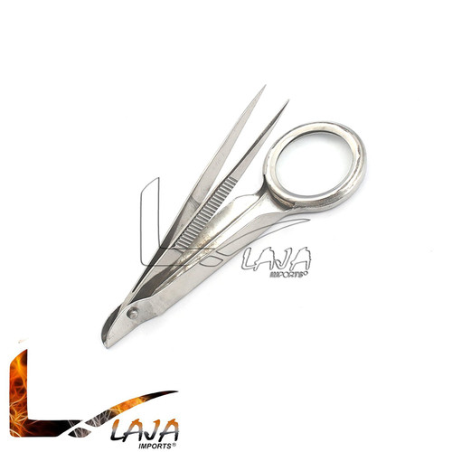 LAJA IMPORTS MAGNIFYING TWEEZERS WITH SPLINTER FORCEPS