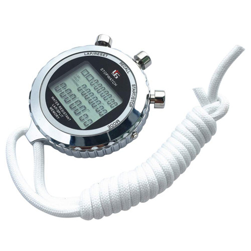 BESPORTBLE 1PC Electrical Timer Chronograph Stop Watches Sports Digital Timer Sports Timer Stopwatch Handheld up Timer Professional Referee Training Timing Digital Stopwatch Major Metal