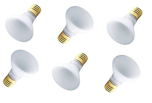Westinghouse 03626 - 40R14/IN/FL - 40 Watt R14 Incandescent Flood Light Bulb, Intermediate Base - 6 Pack