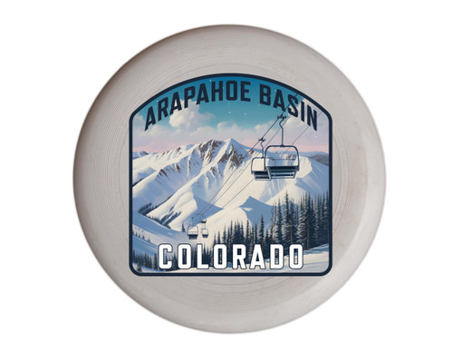 Arapahoe Basin Colorado Design B Souvenir Frisbee Flying Disc 2-Pack