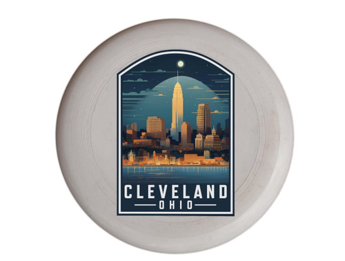 Cleveland Ohio Design A Souvenir Frisbee Flying Disc 2-Pack