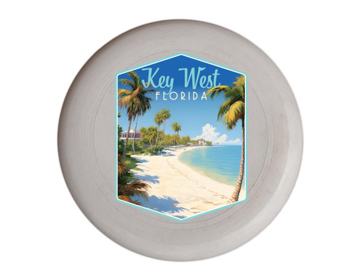 Key West Florida Design B Souvenir Frisbee Flying Disc 2-Pack