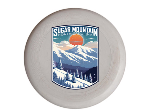 Sugar Mountain North Carolina Design A Souvenir Frisbee Flying Disc 2-Pack