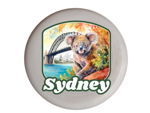 Sydney Australia Design C Souvenir Frisbee Flying Disc 2-Pack