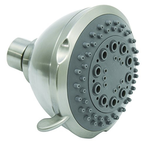 Premier Faucet 3558101 Five Function Round Showerhead, 3.5"