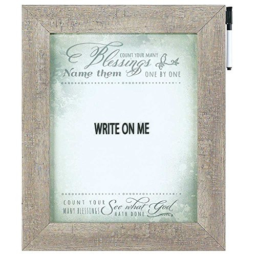 Dicksons Count Your Many Blessings Bird 11 x 14 Wood Writeable Wall Sign Plaque
