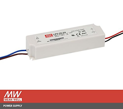 AC to DC LED Driver Enclosed Power Supply Single Output 15 Volts 2.4 Amps 36 Watts