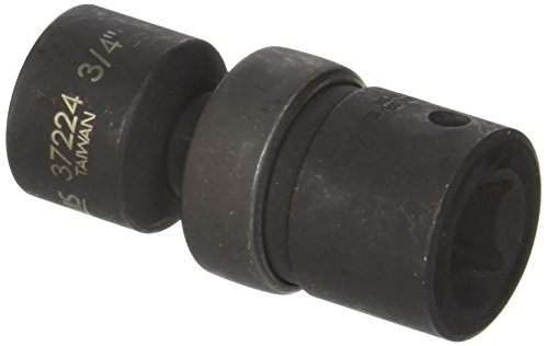 Williams 37224 1/2-Inch Drive Universal Impact Sockets, 6 Point, 3/4-Inch