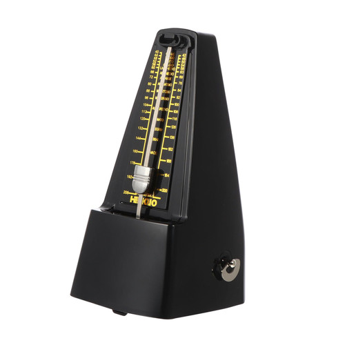 SHOWERORO 1pc Metronome Metronome Mechanical Metronome Guitar Accesories Gitarre Instrument Drum Metronome Theremin Musical Instrument Metronome for Guitar Bass Metronome Trey Rubber Timing