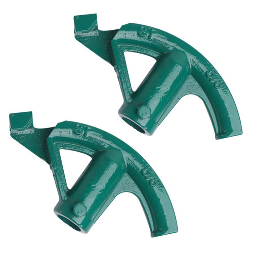 VILLFUL 2pcs Manual Pipe Bender Manual Elbow Tool Tube Bender Conduit Hand Bender Multipurpose Tool Conduit Reverse Bender Pipe Bender Tool Multitools Sector Aluminum Alloy Exhaust Pipe