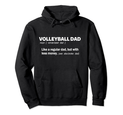 Volleyball Dad for Men Funny Definition Father of Players Pullover Hoodie Volleyball Dad for Men Funny Definition Father of Players Pullover Hoodie