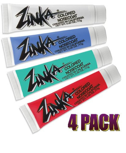 Zinka 4 Pack - Red/Teal/Blue/White
