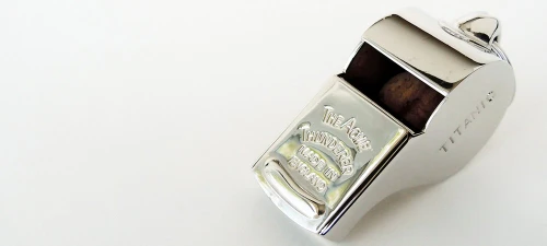 Acme Thunderer Titanic Mates Whistle - Silver Plated