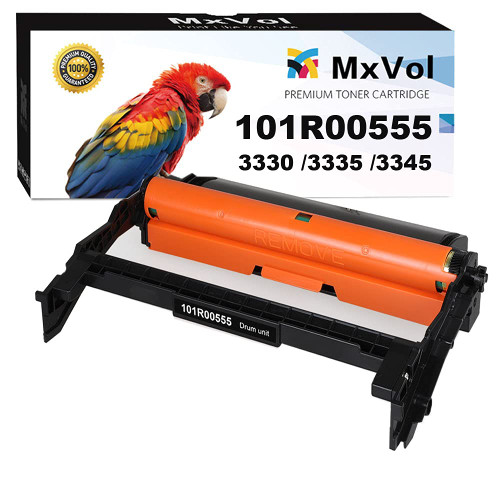 MxVol Compatible Drum Cartridge Replacement for Xerox 3345 3335 3330 101R00555 for Xerox Phaser 3330/DNI WorkCentre 3335/DNI 3345/DNI Printer, High Capacity 30,000 Pages (1-Pack, Black) MxVol Compatible Drum Cartridge Replacement for Xerox 3345 3335 3330 101R00555 for Xerox Phaser 3330/DNI WorkCentre 3335/DNI 3345/DNI Printer, High Capacity 30,000 Pages (1-Pack, Black)