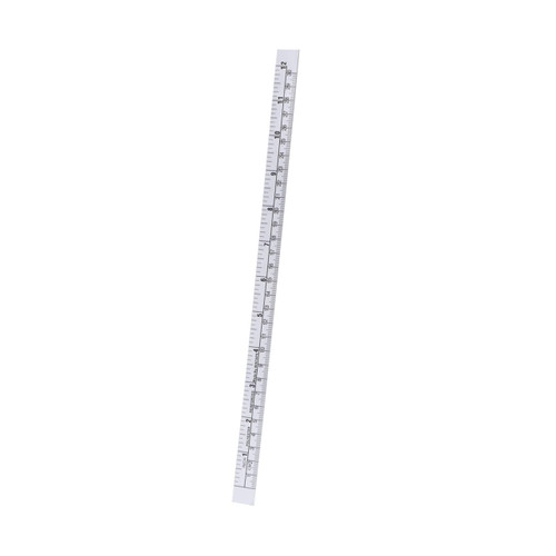 DOITOOL 1pc 12 Self-Adhesive Ruler Table Measuring Tape Sticky Table Ruler Sticky Measuring Tape for Sewing Machine Self- Adhesive Measuring Ruller Fishing Ktape Student Crafts Elasticity
