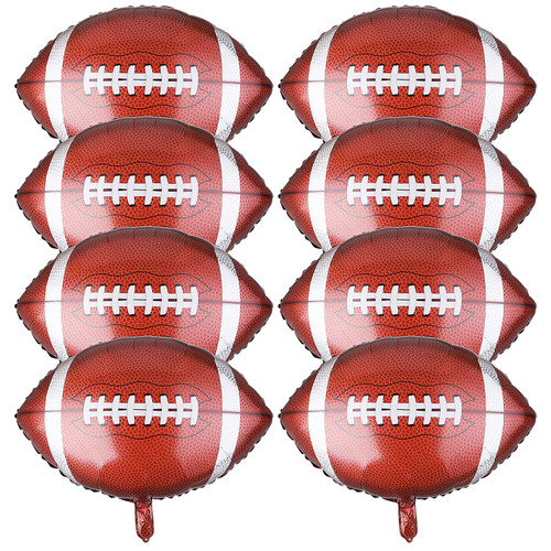 8 Pcs Football Balloons Rugby Foil Balloons Football Shaped Aluminum Foil Balloons Helium Mylar Football Field Balloons Superbowl Balloons For Sport Football Themed Birthday Party Decor 24 Inch 8 Pcs Football Balloons Rugby Foil Balloons Football Shaped Aluminum Foil Balloons Helium Mylar Football Field Balloons Superbowl Balloons For Sport Football Themed Birthday Party Decor 24 Inch