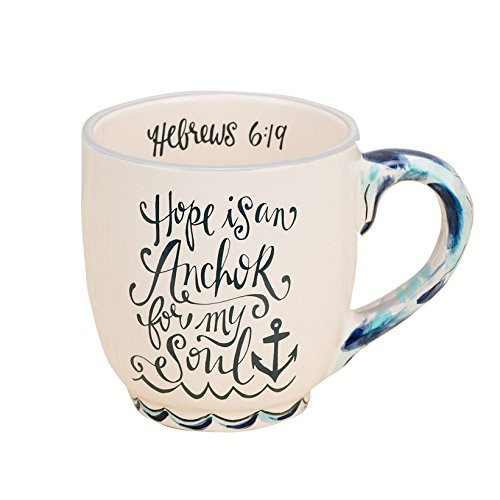 Glory Haus Hope is an Anchor Mug, 16 oz