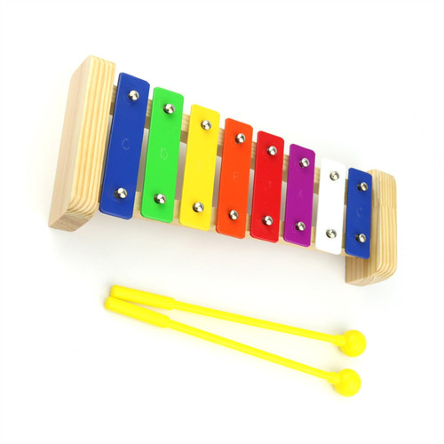 Knocking Percussion Instrument 8-note Aluminum Plate Glockenspiel Xylophone Professional Glockenspiel Kit