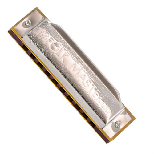 Standard Beginner Diatonic Harmonica 10 Holes Harmonica Musical Instrument With Case Harmonica kit (Color : KEY OF C)