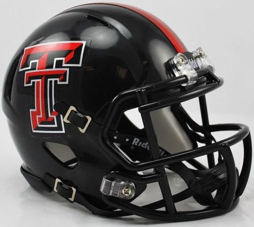 Texas Tech Riddell Speed Mini Football Helmet - New in Riddell Box Texas Tech Riddell Speed Mini Football Helmet - New in Riddell Box
