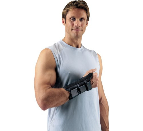DJ Orthodics ProCare ComfortFORM Wrist Support Brace: Left Hand, Medium