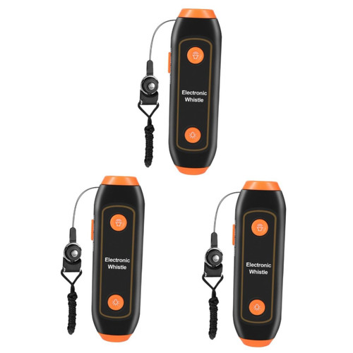 ABOOFAN 3pcs 3 Electronic Whistle Coaching Whistle Basketball Whistle high Volume Whistle Basketball Referee Whistle Referees Whistles Whistle with Lanyard pet Training abs Volleyball Toy