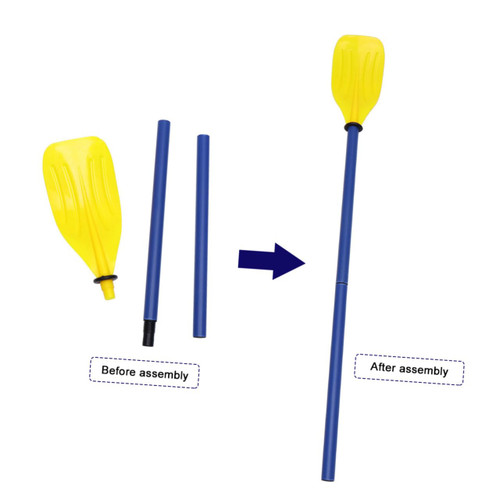 YARNOW 2 Pair Double Oars Shaft Kayak Paddle Drift Boat Oars Paddle Oars Dinghy Oars Dual Kayak Paddle Lake Kayak Paddles Quick Release Paddle Fishing Tackle Binder Plastic French France