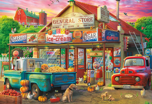Buffalo Games - Country Store - 2000 Piece Jigsaw Puzzle Buffalo Games - Country Store - 2000 Piece Jigsaw Puzzle