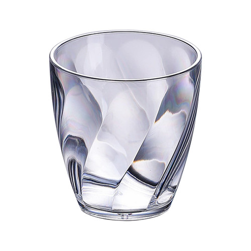 Yuly Shatterproof Plastic Water Tumblers 310ml Unbreakable Drinking Glasses Reusable Beer Champagne Cup Dishwasher Safe Drinking Cups