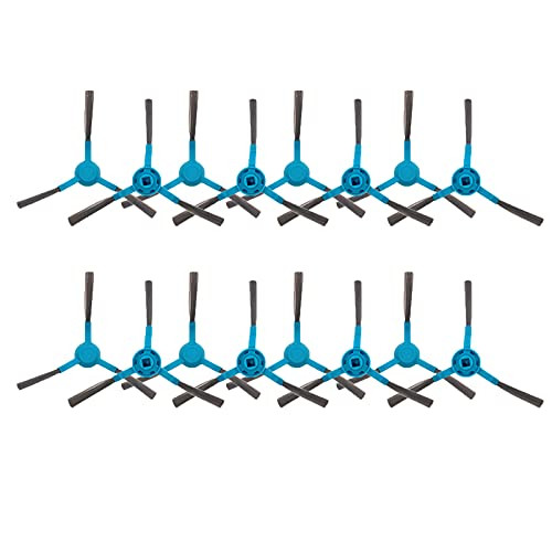 Youyaa Home Cleaning Replacement Side Brush fit for Cecotec Conga 4090 5090 Robotic Vacuum Cleaner Brushes Accessories (Color : 2pcs) Vacuum Cleaner (Color : 16pcs)