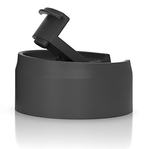 the flow Wide Mouth Bottle Replaceable Lid, 100% Hydro Flask Compatible, BPA Free (Flip lid)